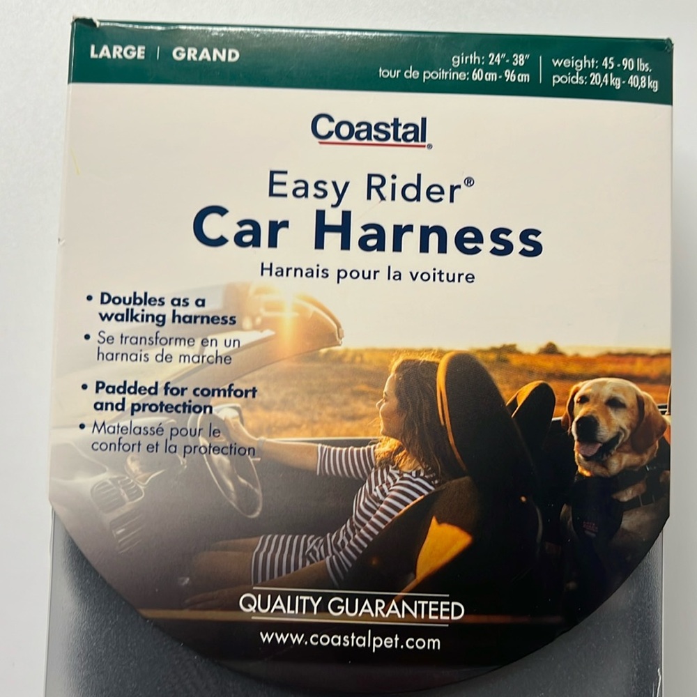New Car Harness dog seatbelt